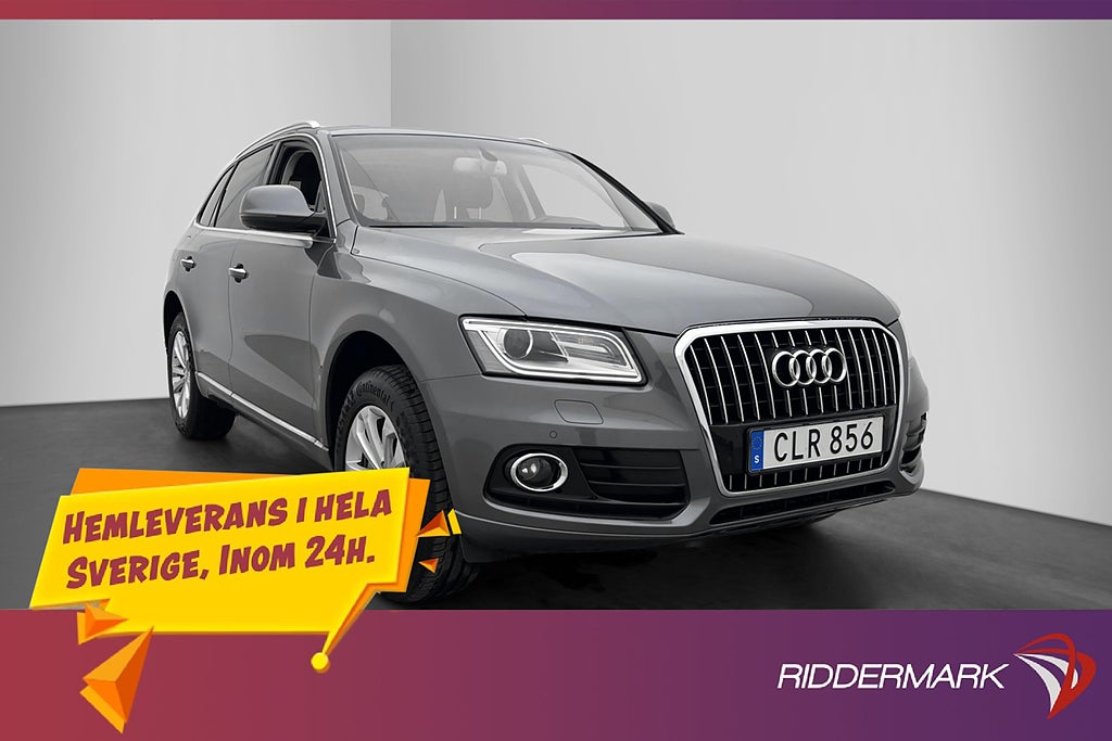 Audi Q5 2.0 TDI Quattro 190hk Sensorer Halvskinn Dragkrok