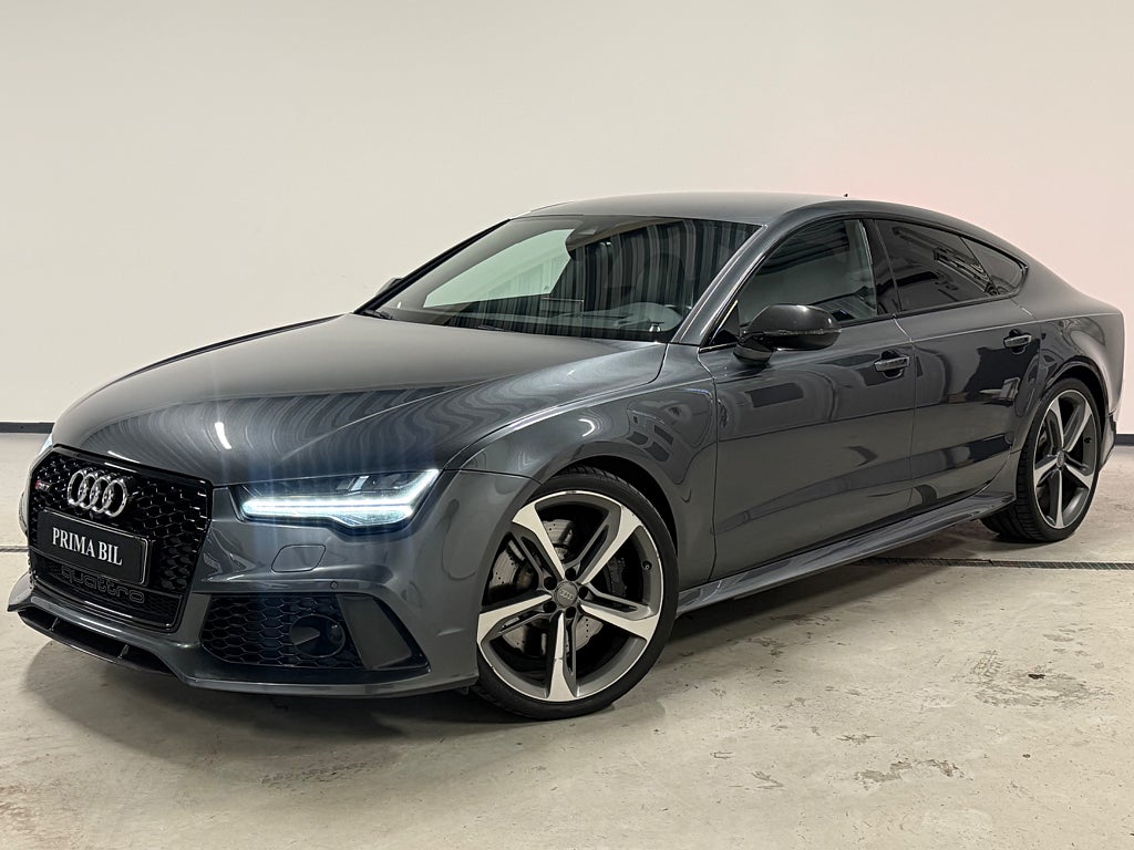 Audi RS7 4.0 TFSI V8 / B&O / Milltek / Sv-såld / Nightvision