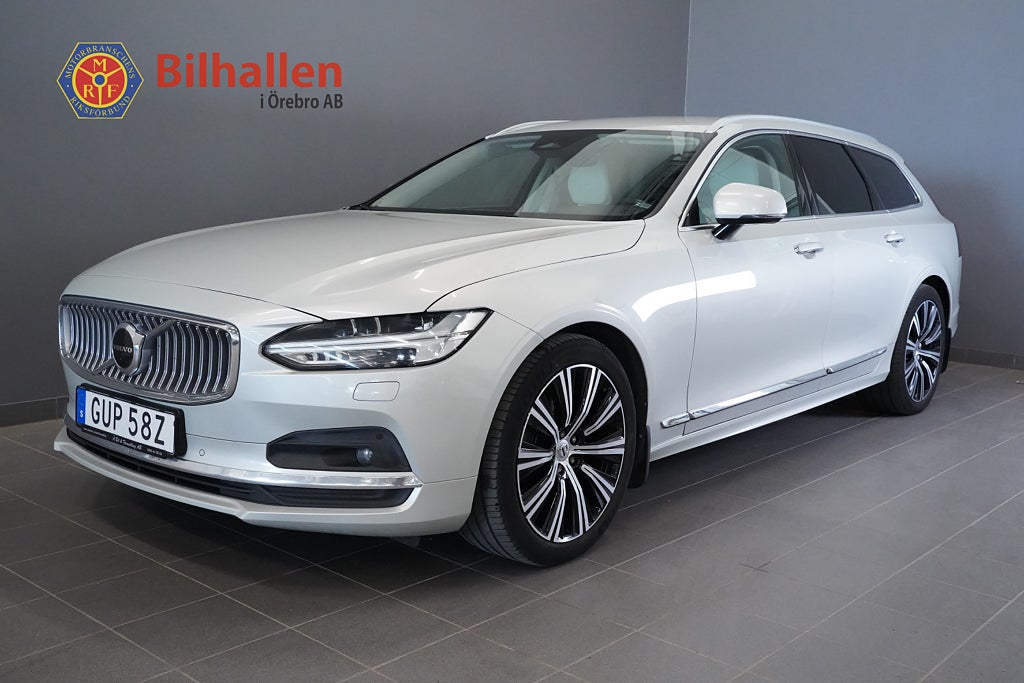 Volvo V90 B4 Inscription Läder Komfort Drag Kamera Navi Värmare