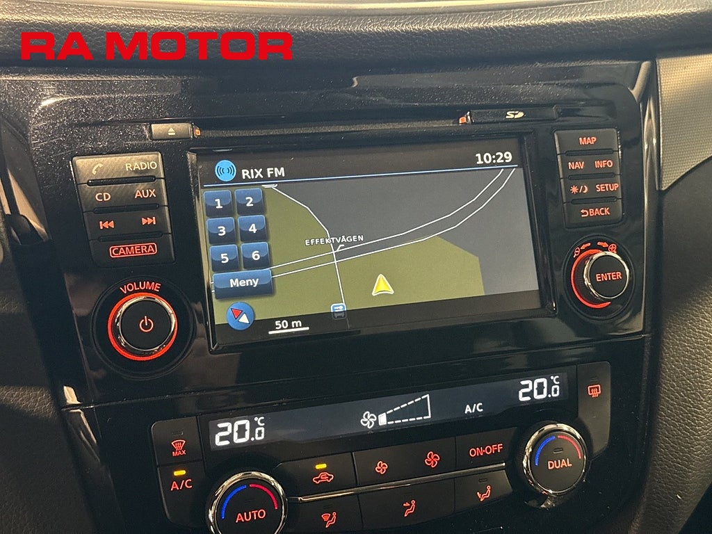 Nissan Qashqai 1.2 115hk Automat N-Connecta | 360° | Navi | Låga mil | 2018