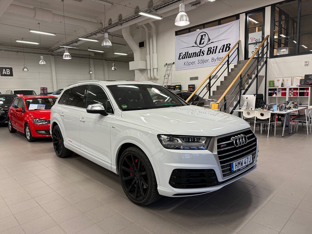 Audi Q7 SQ7 3.0 TDI V6 7sits pano Cockpit Drag luft fjädring 