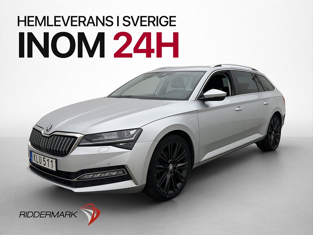 Skoda Superb iV L&K Drag Värmare Cockpit Kamera Massage