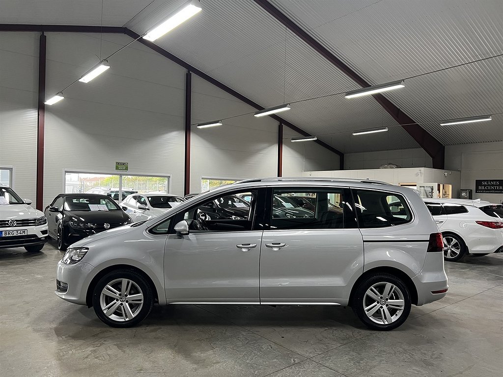 Volkswagen Sharan 2.0 TDI DSG 150hk Panorama / Värmare