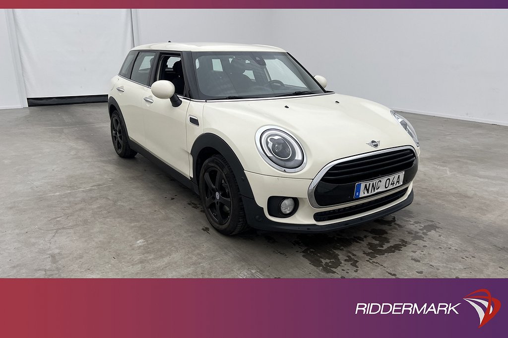 MINI Cooper Clubman 136hk Salt II Sensorer Connected Välserv