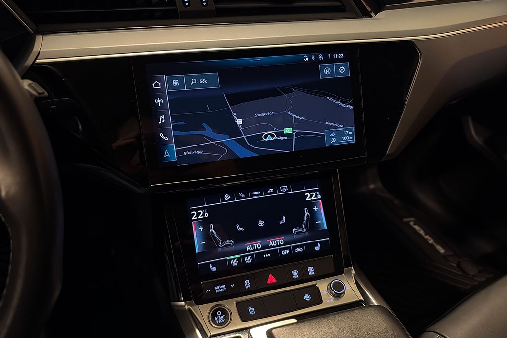 Audi Q8 e-tron 50 quattro Drag Kamera Moms  Navi P-värm Proline miniatyr 8