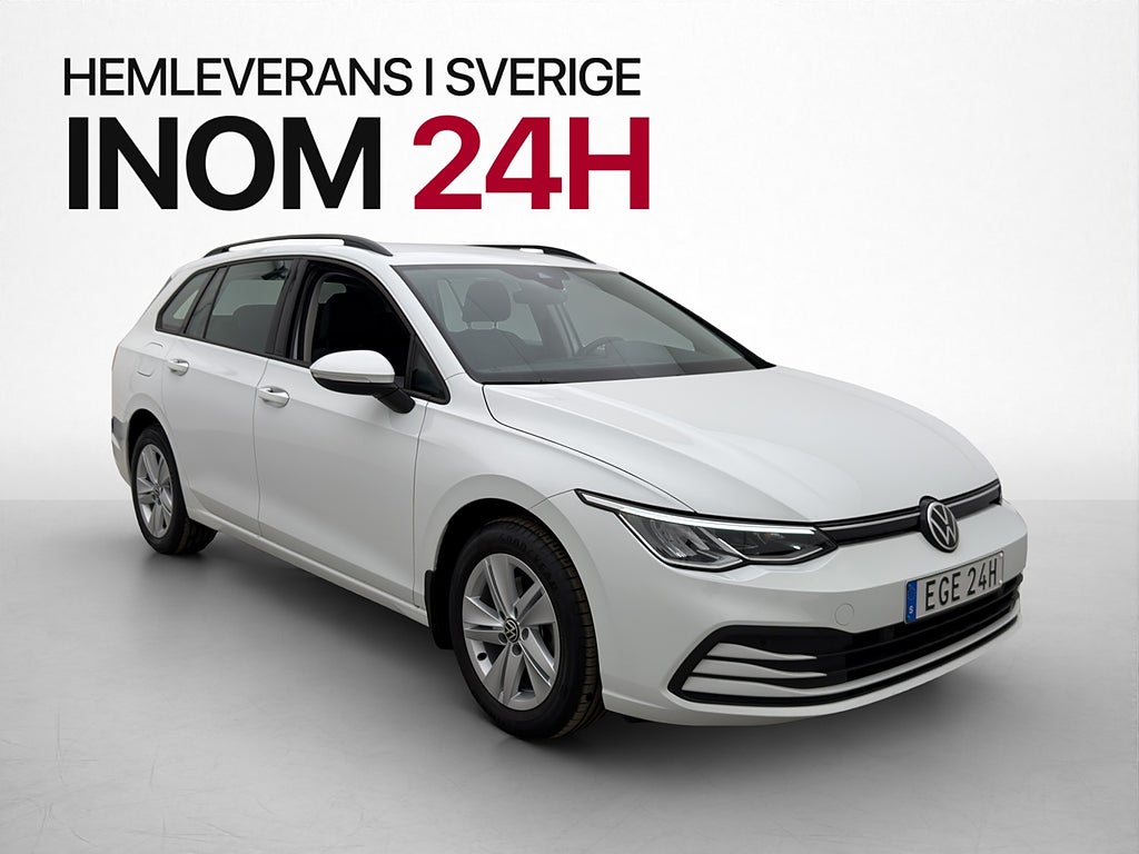 Volkswagen Golf Sportscombi 1.5 TGI 131hk CarPlay Rattvärme