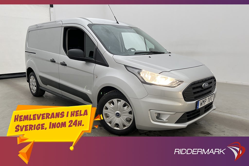 Ford Transit Connect LWB 1.5 Värmare 3-Sits Drag Bluetooth