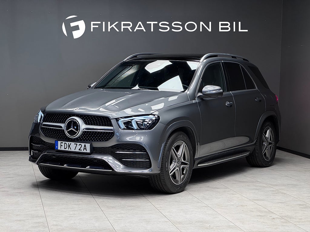Mercedes-Benz GLE 350 de 4M AMG / Drag / Luftfjädring / Burmester / Pano