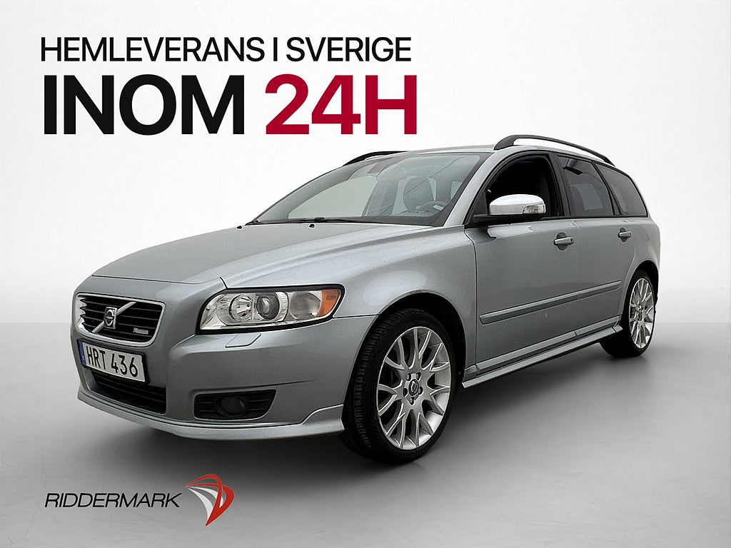 Volvo V50 2.0 D Momentum R-Design Läder Värmare Keyless Drag