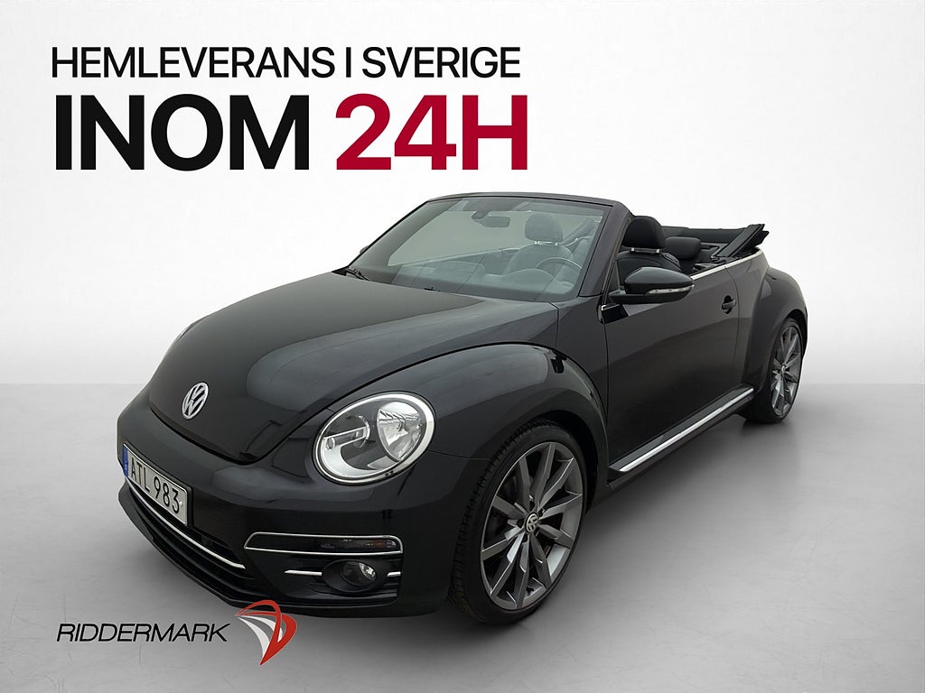 Volkswagen Beetle Cabriolet TSI 150hk Premium Fender CarPlay