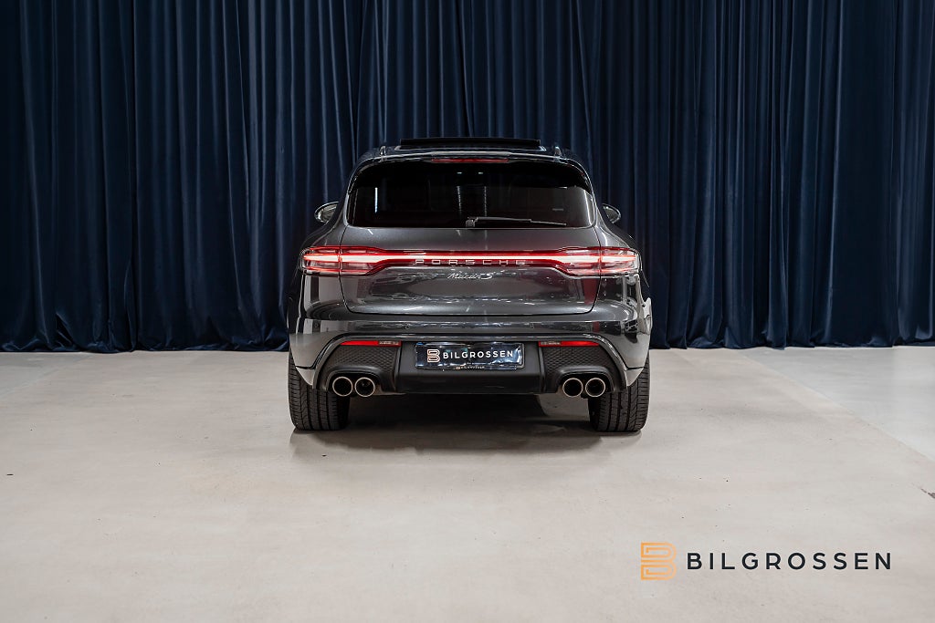 Porsche Macan S PDK Burmester Pano Adp Luftfjädring Drag