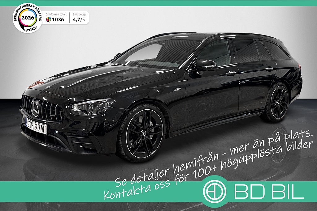 Mercedes-Benz E53 AMG T 4MATIC+ BURMESTER NIGHT DRAG VÄRMARE