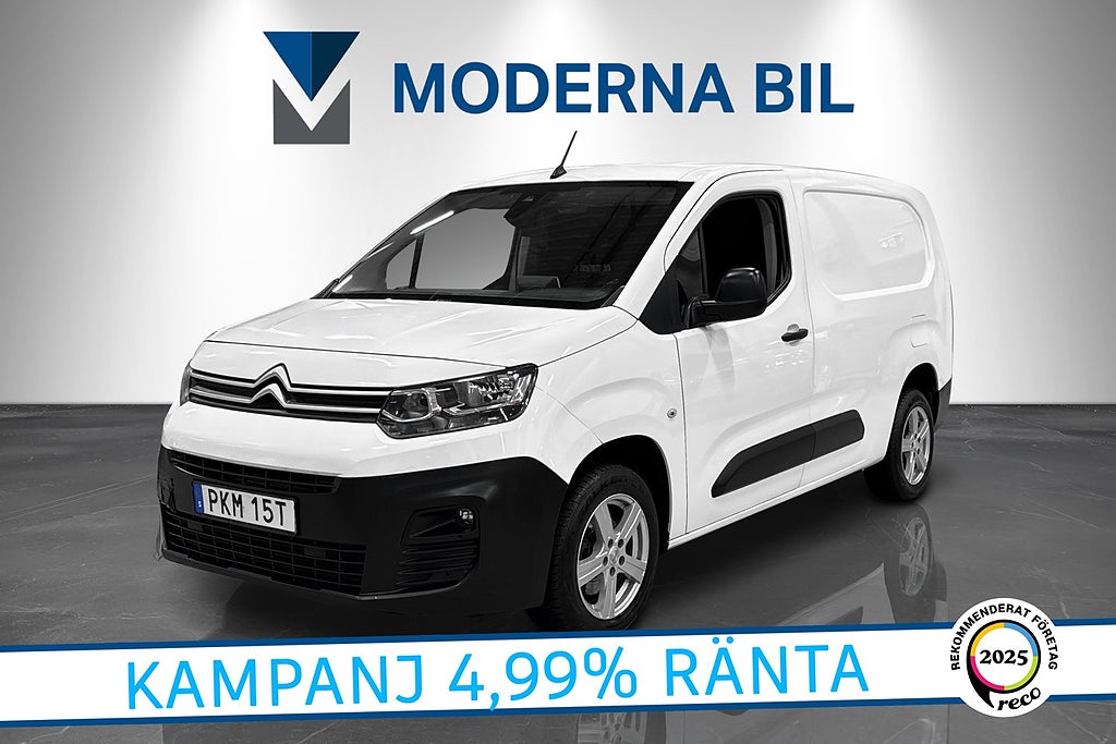 Citroën Berlingo L2 Long Aut 131hk Moms D-värm Drag Kamera 