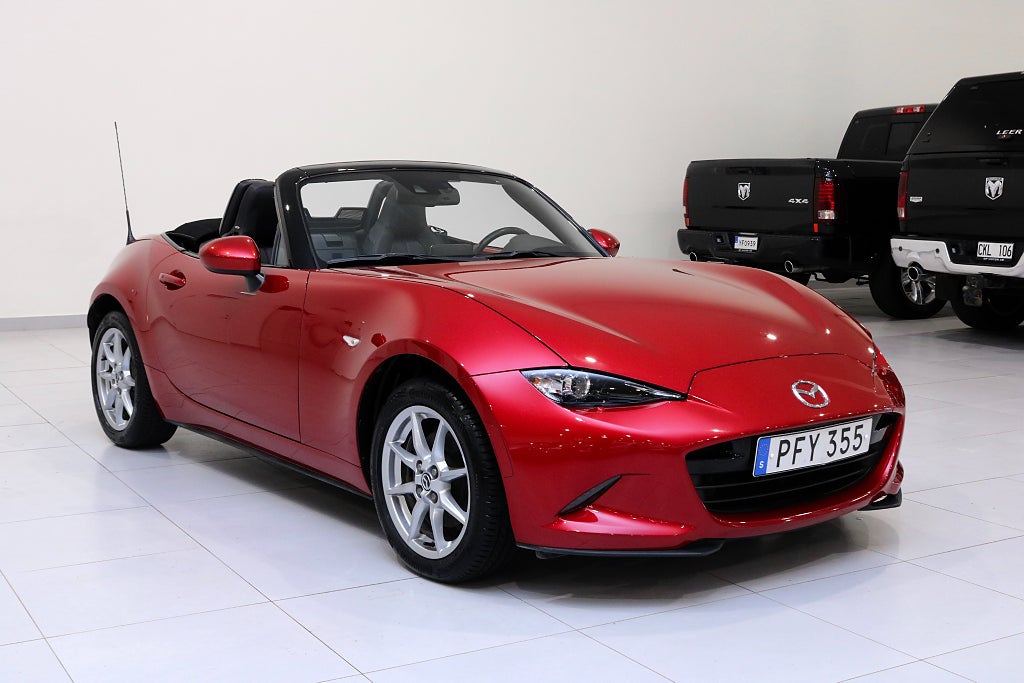 Mazda MX-5 2.0 SKYACTIV-G / Cab / Keyless / Navi / Helskinn