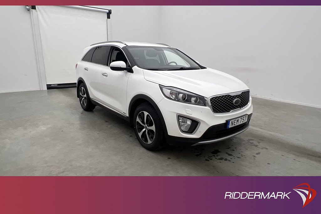 Kia Sorento AWD 200hk Business 7-Sits Kamera Skinn Navi Drag