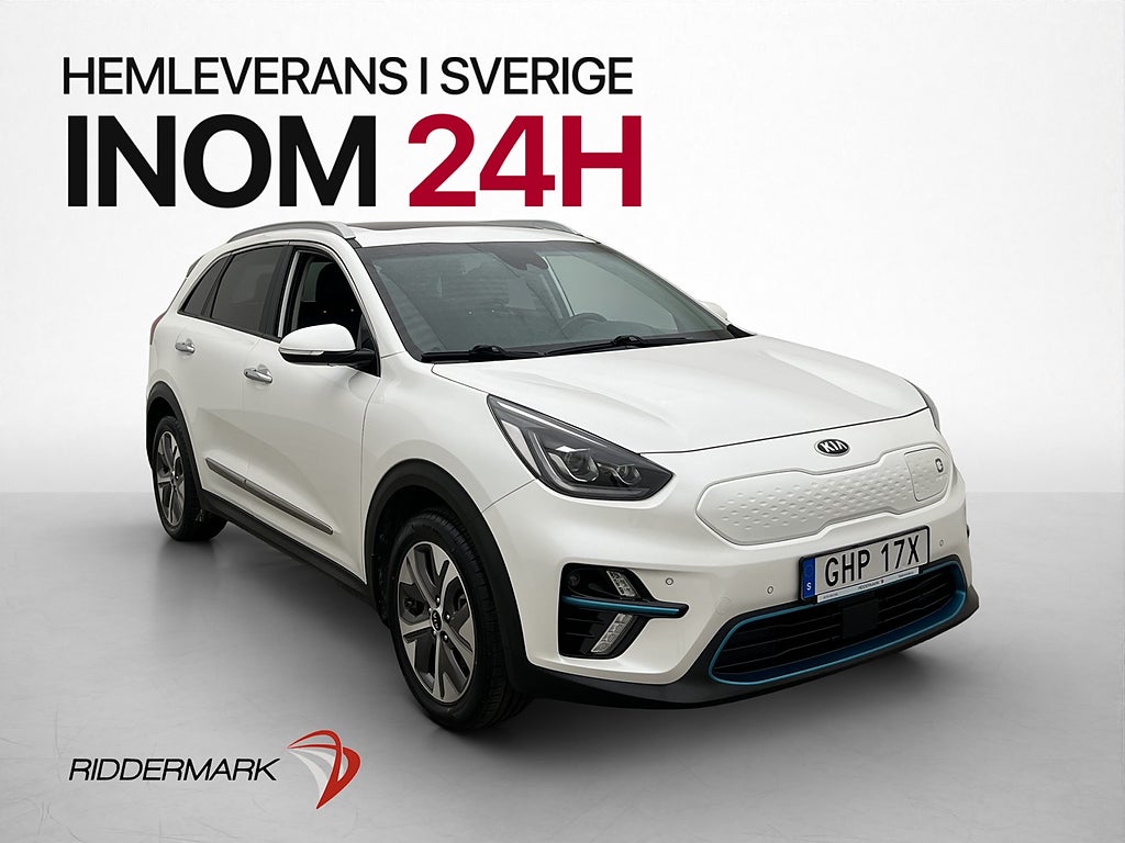 Kia e-Niro 64 kWh Advance+ Värmare JBL Taklucka Skinn Kamera