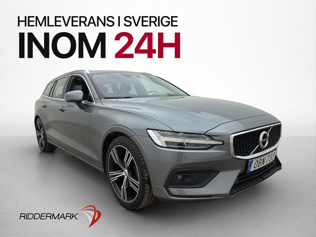 Volvo V60 D4 Momentum Skinn Kamera Värmare CarPlay Drag