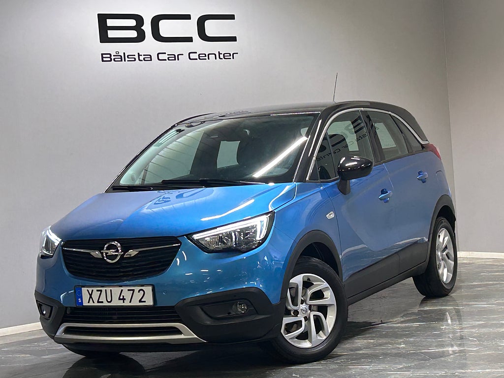 Opel Crossland X 1.2 Turbo Dynamic Rattvärme Kamera Euro 6