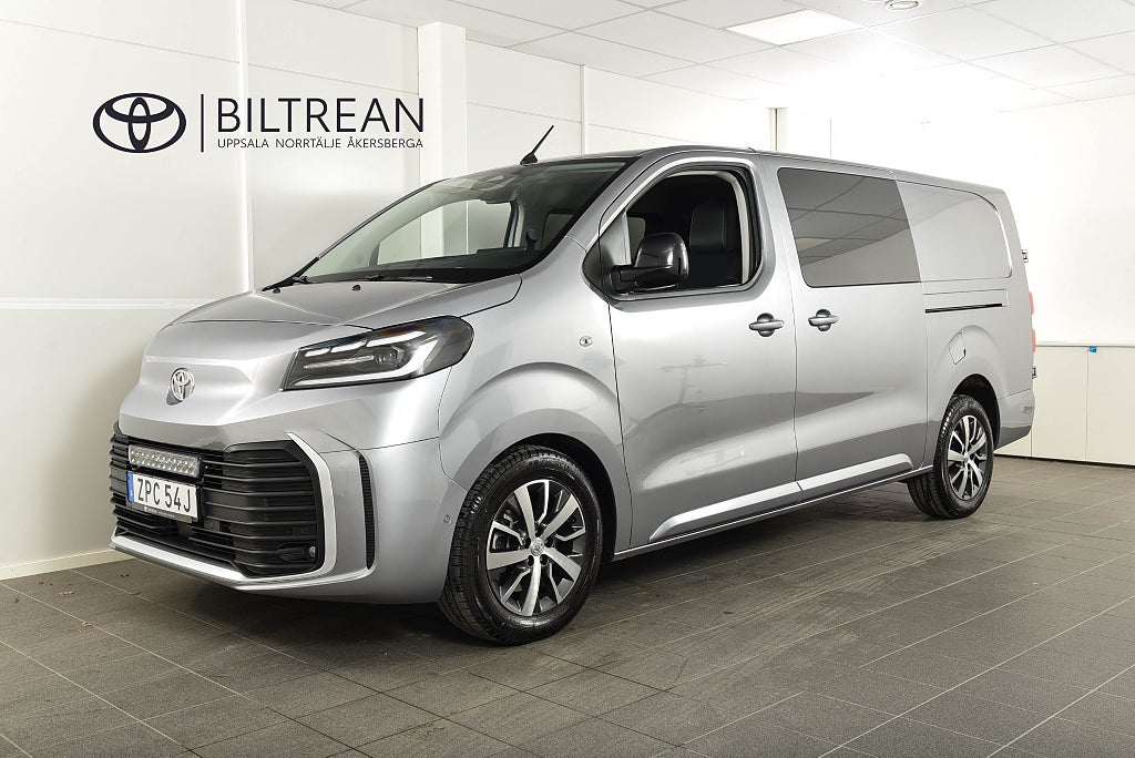 Toyota ProAce L1 2,2 D Automat Professional Dragkrok Dieselvärmare