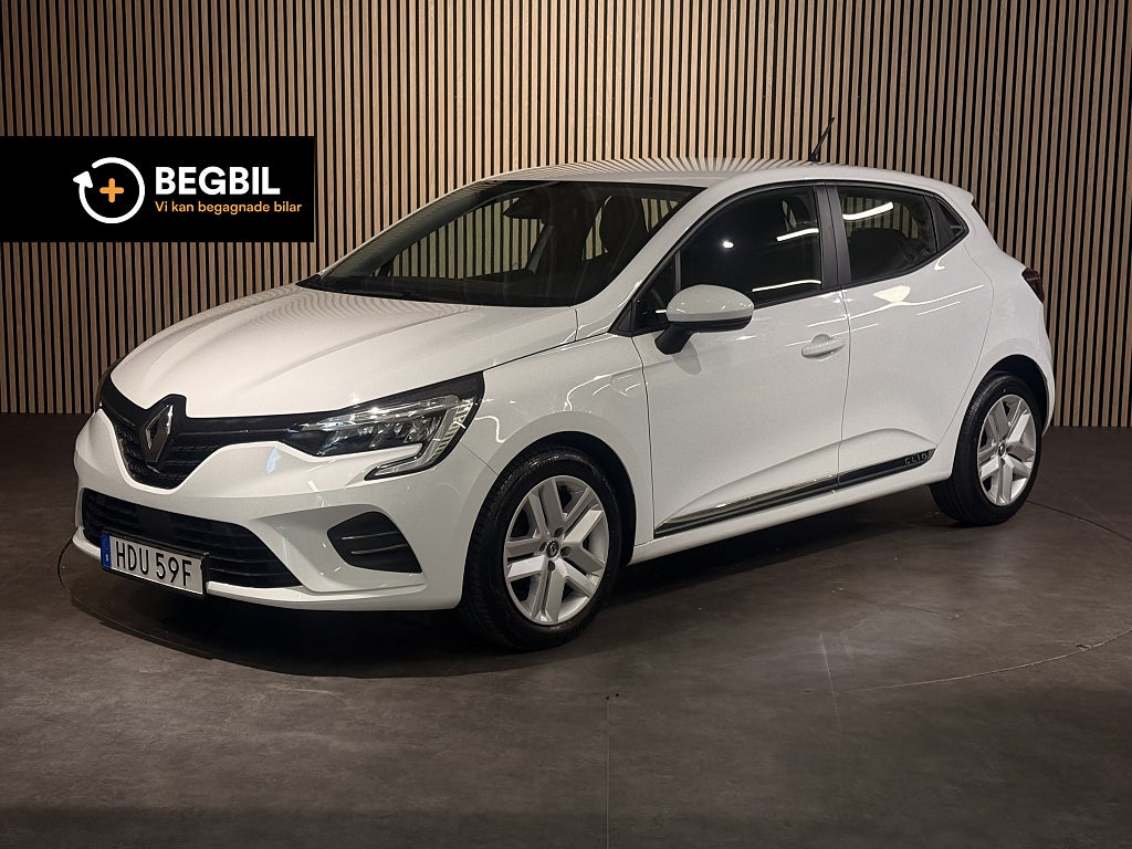 Renault Clio 1.0 TCe Zen/ Årskatt 516kr / 0,45L/M / Nyservad
