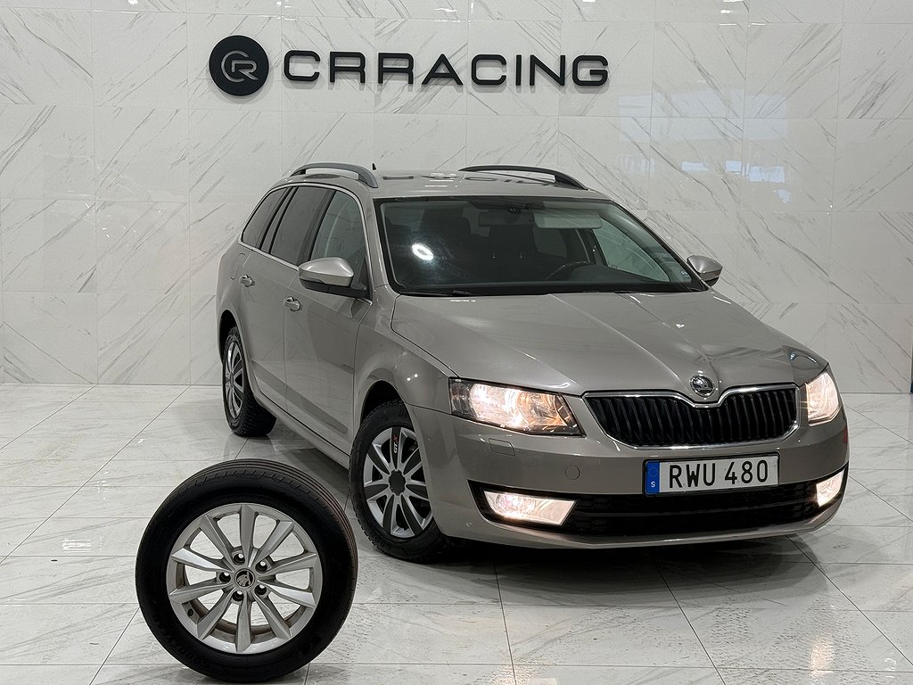 Skoda Octavia Kombi 1.6 TDI 4x4 Ambition| Dragkrok| 