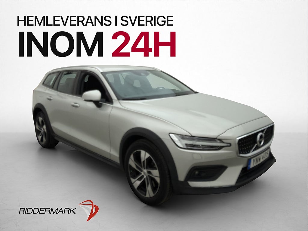 Volvo V60 Cross Country B4 AWD B-Kamera D-Värmare Skinn Drag