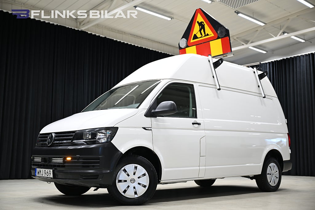 Volkswagen Transporter 4Motion DSG L2 Högtak|Servicebil|Inredd|Leasbar|SeUtr!!