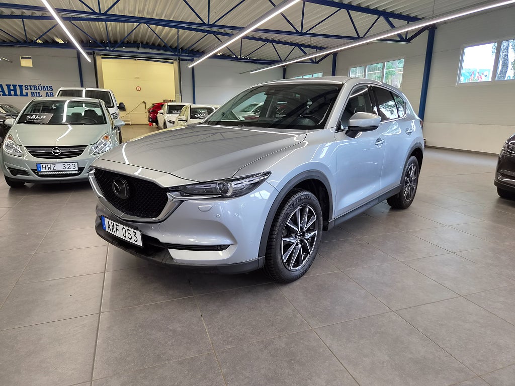 Mazda CX-5 2.5, AWD, Optimum, Svart skinn, Parkeringsvärmare 