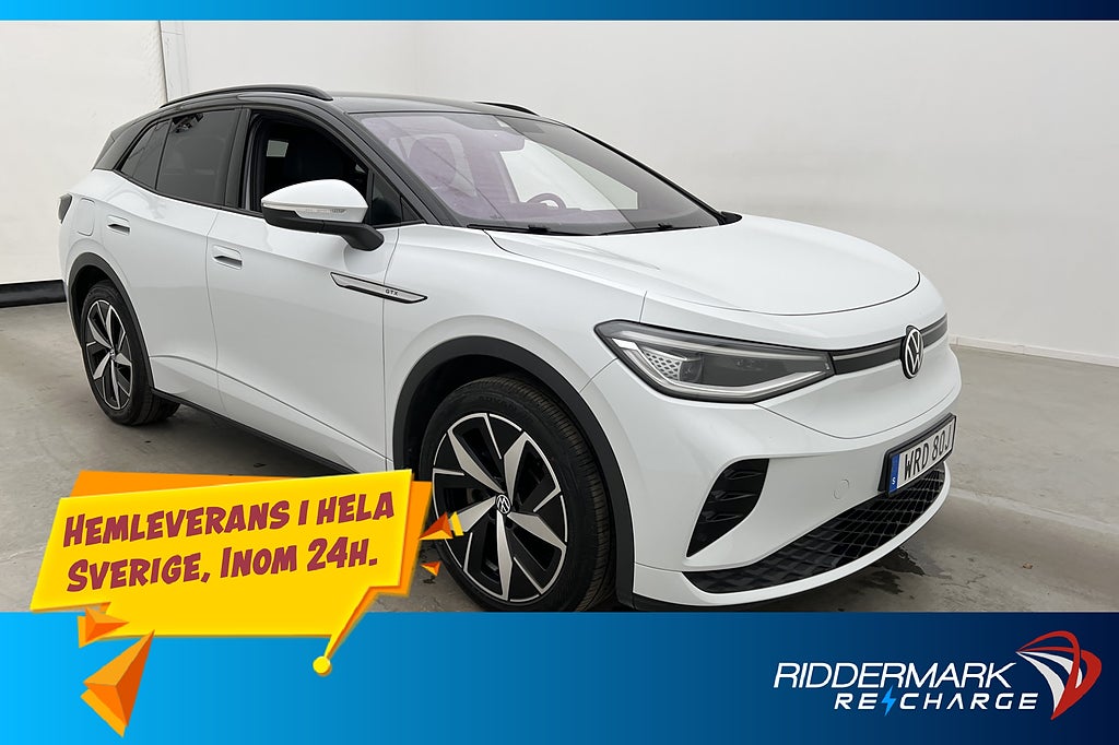 Volkswagen ID.4 GTX Värmare Drag Kamera Carplay  P Sens MOMS