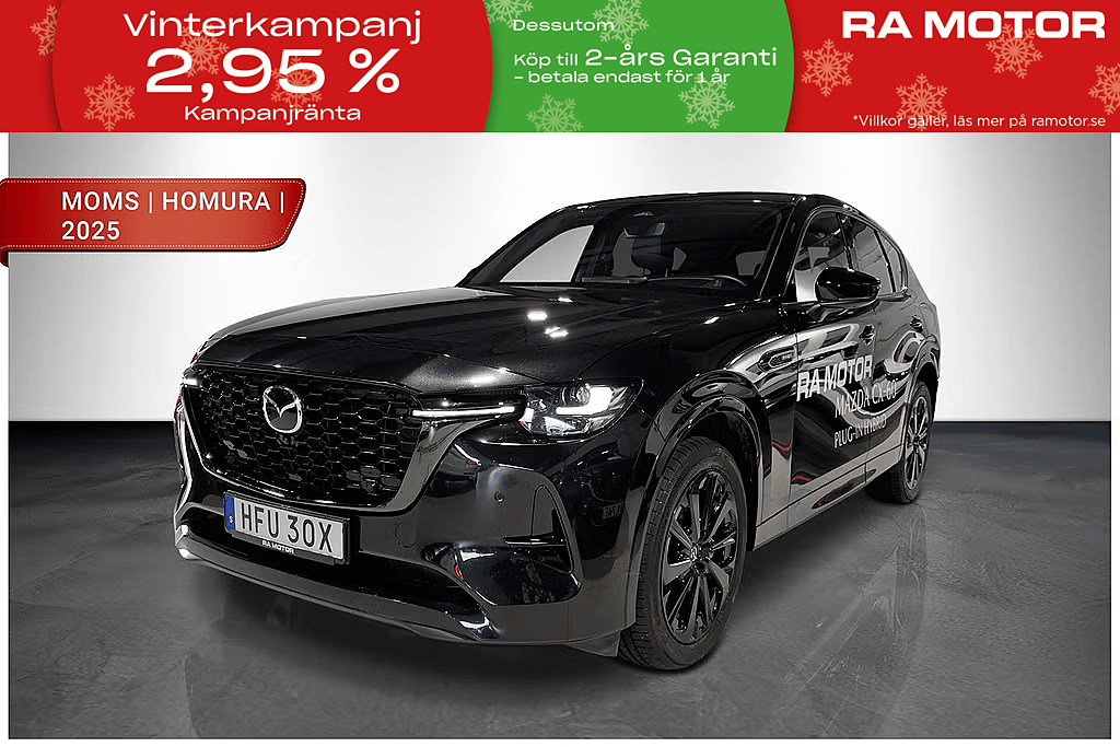 Mazda CX-60 PHEV HOMURA | DEMO | MOMS/VAT | CONV&SOUND 2025