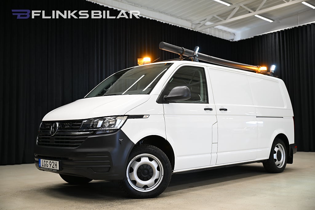 Volkswagen Transporter 4Motion 150HK L2|Servicebil|Dubbeldörr|Inredd|Påkostad