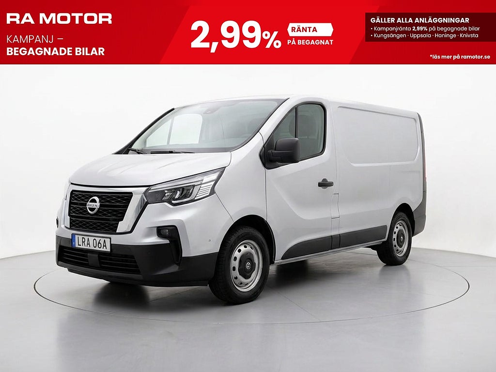 Nissan Primastar Moms | L2H1 | Värmare | Carplay | 1 ägare | N-Connecta 2022
