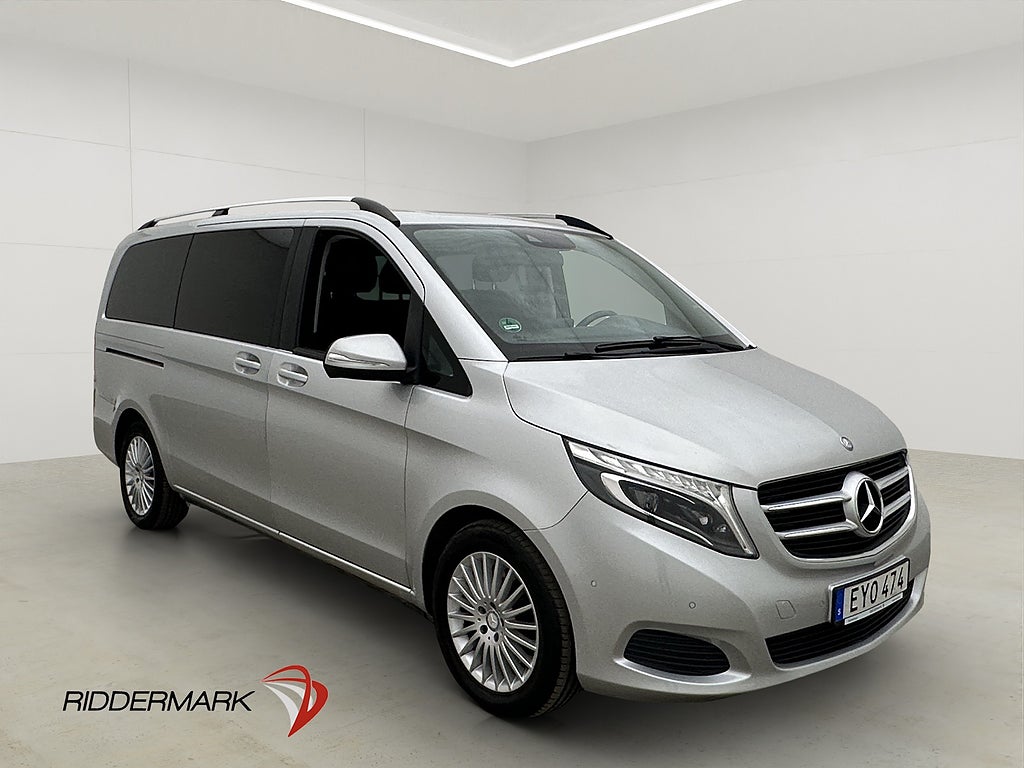 Mercedes-Benz V 220 d Värmare B-Kamera Dragkrok 7-Sits