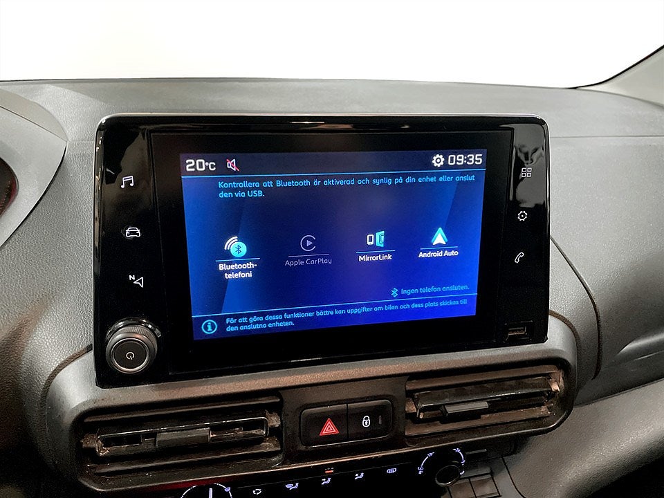 Bild på Peugeot Partner PRO Crew Cab BHDi 102hk - 5-SITS,DRAG,VÄRMARE