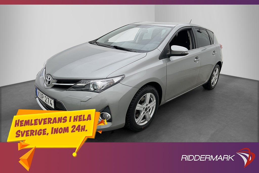 Toyota Auris 132hk Edition Feel M/K-Värmare Kamera Bluetooth