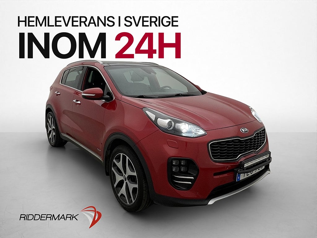 Kia Sportage 2.0 CRDi AWD GT-Line Pano JBL Kamera Drag Skinn