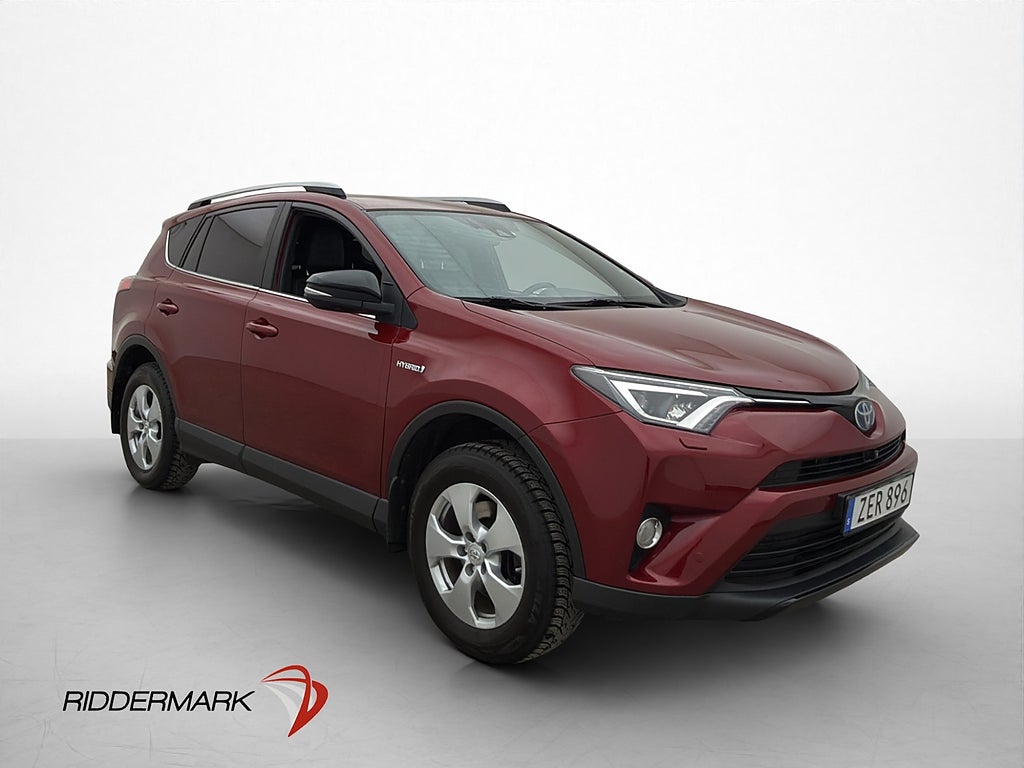 Toyota RAV4 Hybrid 2.5 Adaptiv-fart Navi Drag Skinn Kamera