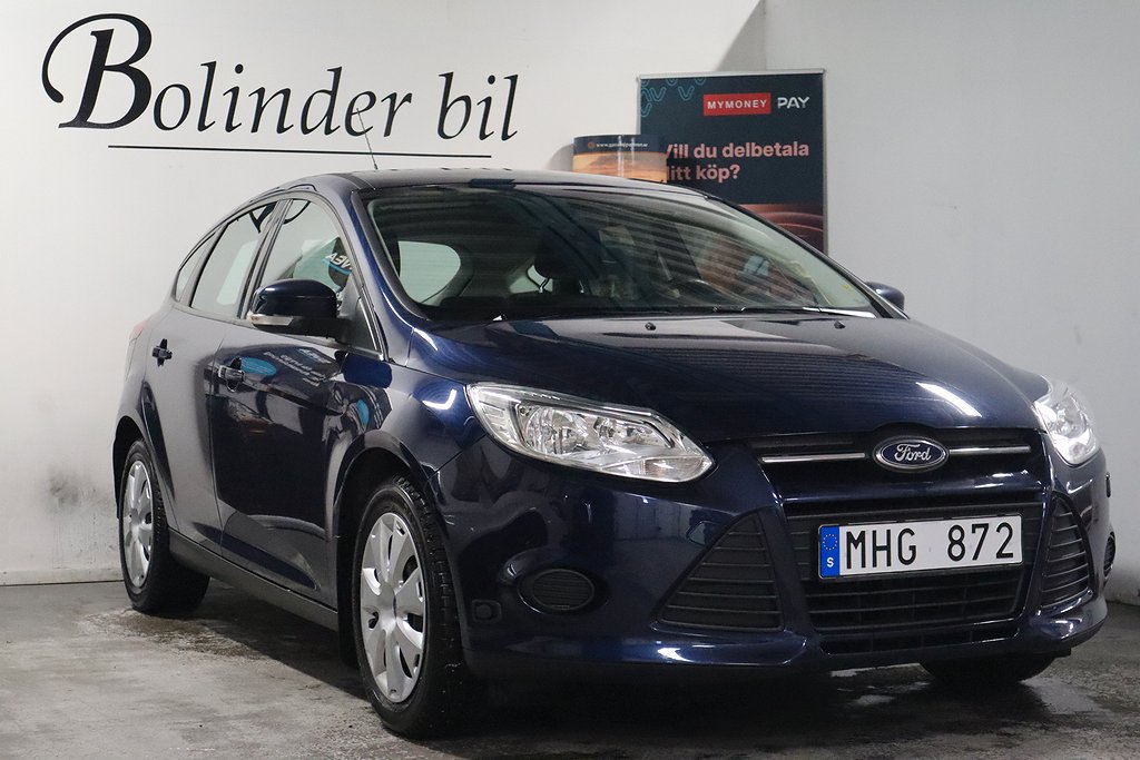 Ford Focus 1.6 Ti-VCT Flexifuel Trend KAMREM BYTT BESIKTAD 