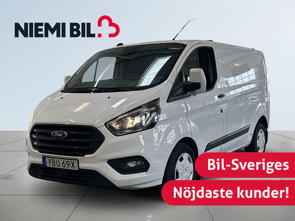 Ford transit Custom 280 2.0 S&V-hjul/Dvärm/Kamera/Drag/Carplay/MOMS