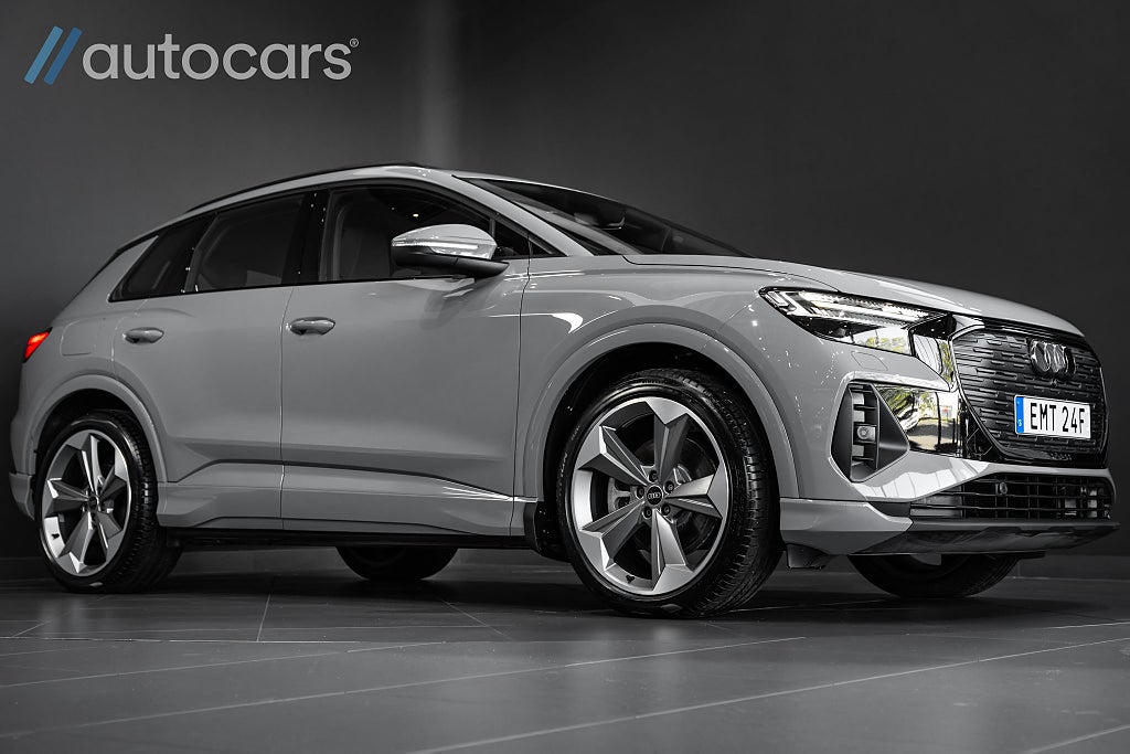 Audi Q4 e-tron 50 Quattro|Leasbar|21"|SONOS|Läder|Pano|Drag|Evolution