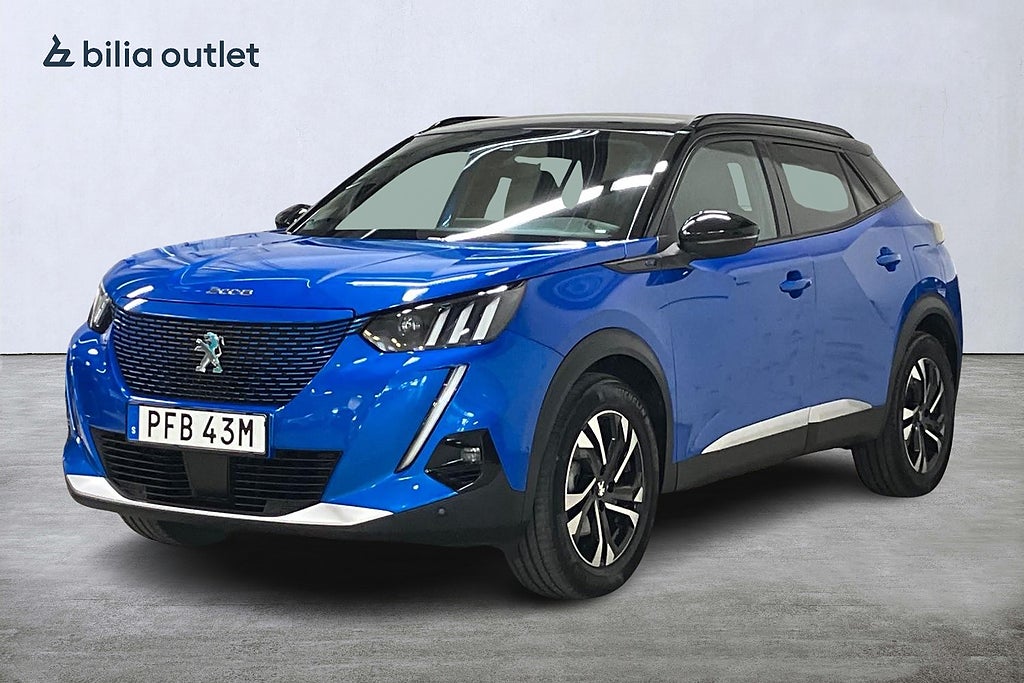 Peugeot E-2008 GT-Line 50kWh 136hk Navi Carplay Backkamera