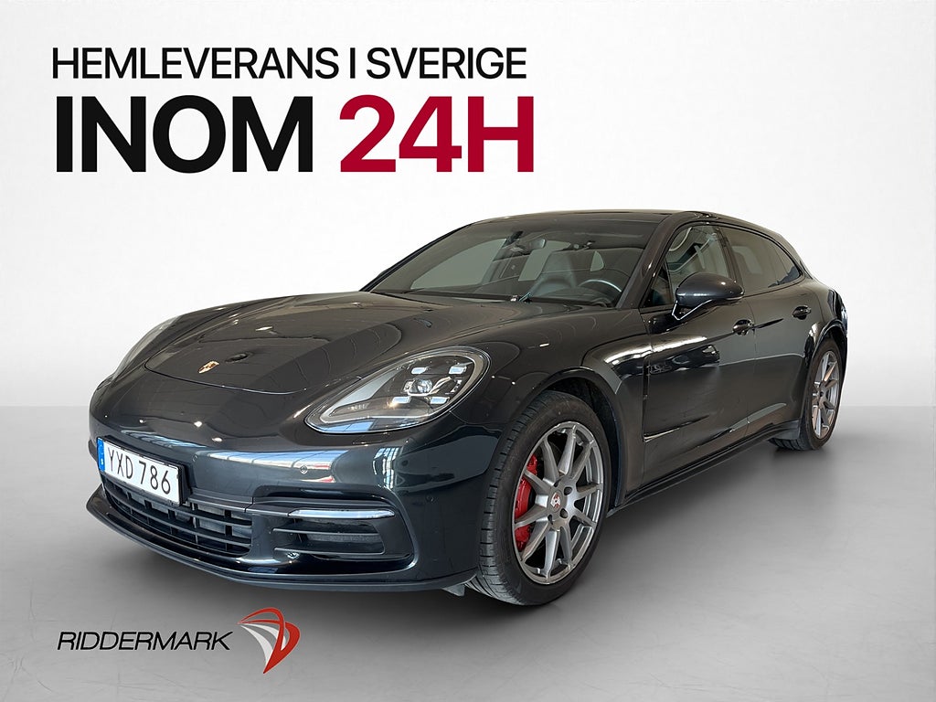 Porsche Panamera 4 330hk Sport Turismo Pano Värmare Kamera