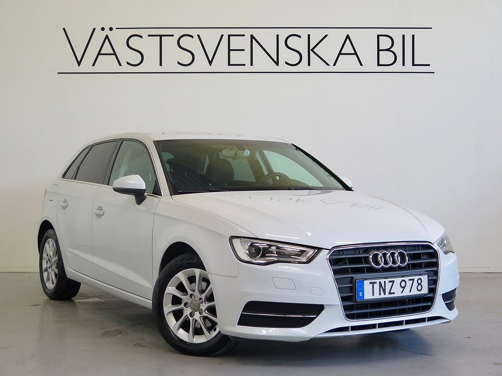 Audi A3 Sportback 2.0 TDI quattro 150hk Värmare/V-hjul