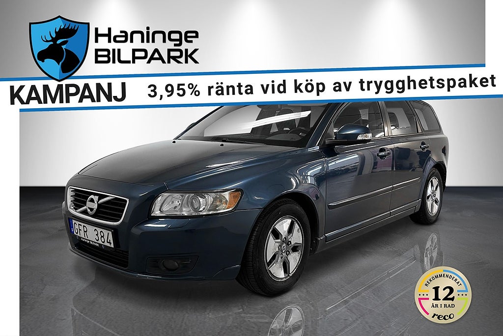 Volvo V50 D2/PDC BAK/FARTHÅLLARE/HIGH PERFORMANCE SOUND/SUPERDEAL 3,95%