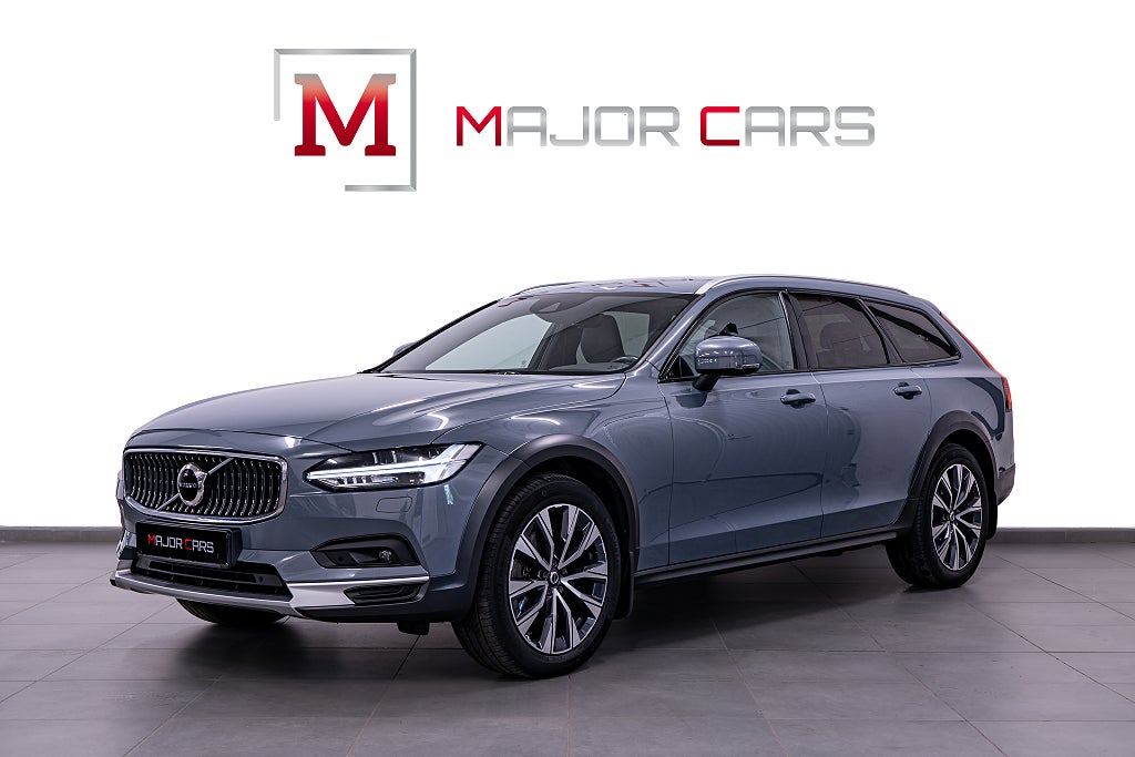 Volvo V90 Cross Country B4 AWD Adv Edt H/K Skinn Kamera Värmare Drag 197hk