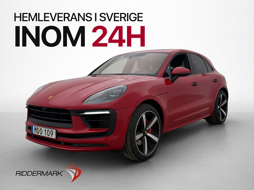 Porsche Macan S 380hk Chrono Sportavgas Burmester PASM Drag