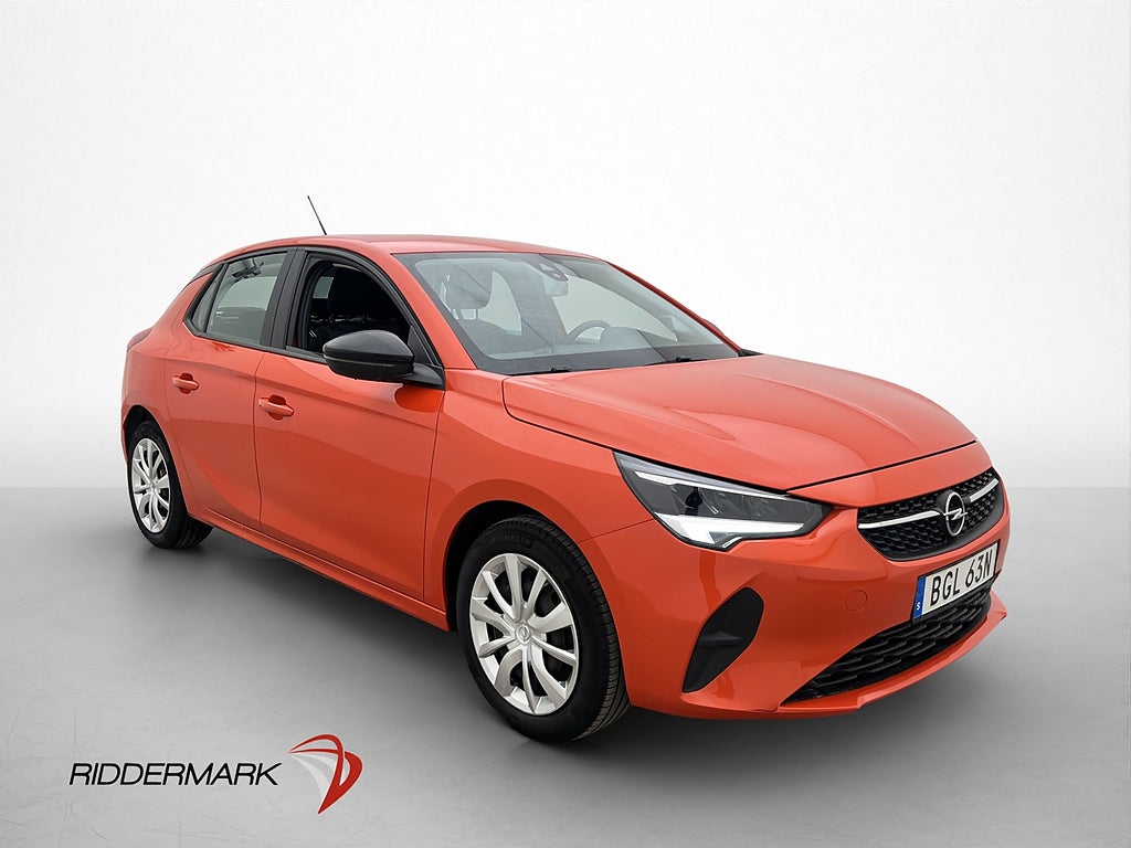Opel Corsa 1.2 75hk Edition CarPlay Rattvärme P-Sensorer
