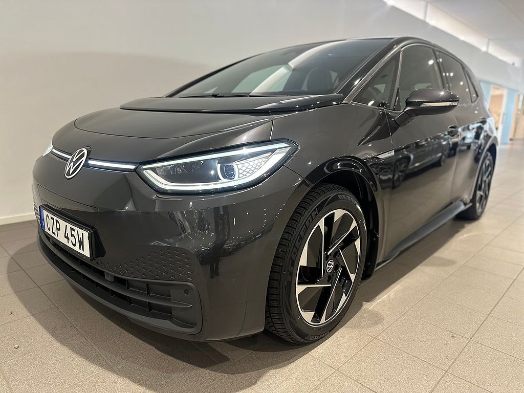 Volkswagen ID.3 Pro Performance, 204 hk, Panoramatak, Sen...