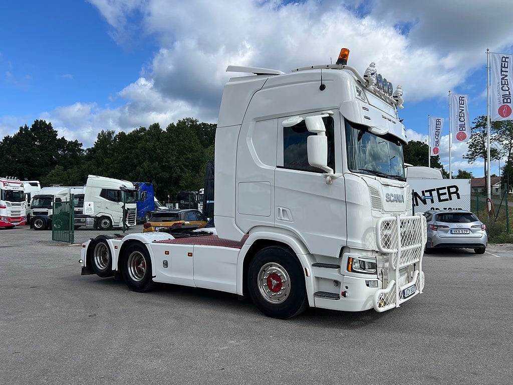 Scania R500 6x2 Dragbil Retarder, Klädd hytt, Full Boggie