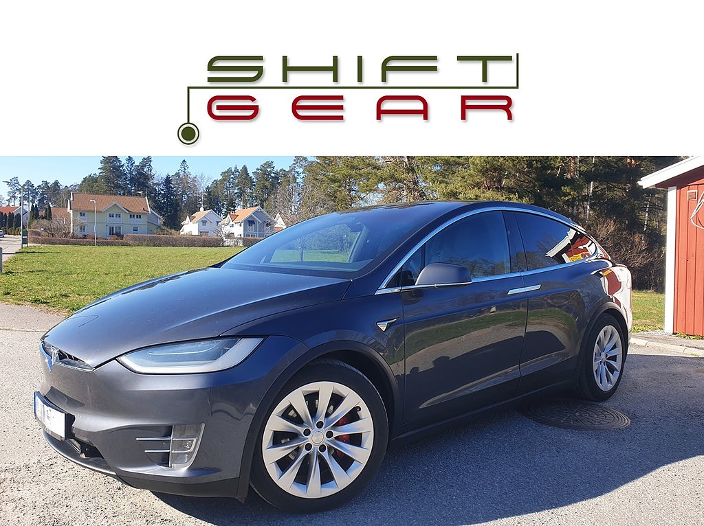Tesla Model X PERFORMANCE RAVEN 5-sits AP Drag 20 tum